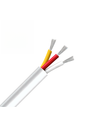 10m CCT kabel, hvid rund - 3x0,35mm², 12V-24V til LED strip