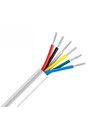 5m RGB+CCT kabel, hvid rund - 6x0,35mm², 12V-24V til LED strip