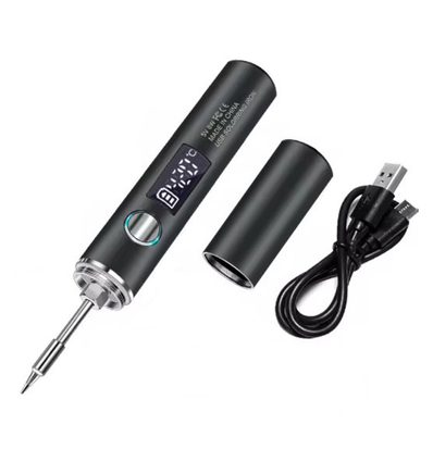 Loddekolbe justerbar temperatur - USB, transportabel