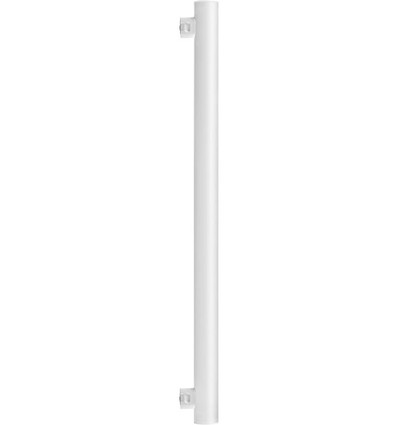 S14s 7W dæmpbar LED pære - 2700K, Opal, 640lm, T30 rørpære