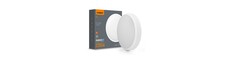 30W LED loftslampe med sensor - 5CCT, hvid kant, indbygget bevægelsessensor