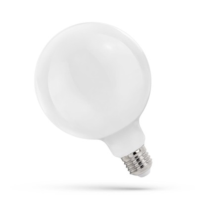 E27 11W LED pære - G125, Kultråd, matteret