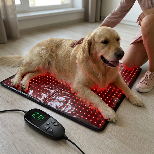 Lysterapi måtte til hund og kat - Infrarød & Nærinfrarød, 60x60cm, 60W