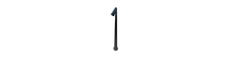 Sort havelampe - 8W, 80 cm, IP65 udendørs, inkl. lyskilde