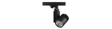Outlet: 35W LED skinnespot - 3-faset, sort, Til kød (Pink+3000K)