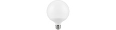 E27 18W dæmpbar LED globepære - G120, 2100lm, opal glas, 2700K