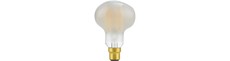 BA22d 6W dæmpbar LED Hammerhead pære - R83, 550lm, 2700K, mat spejlglas