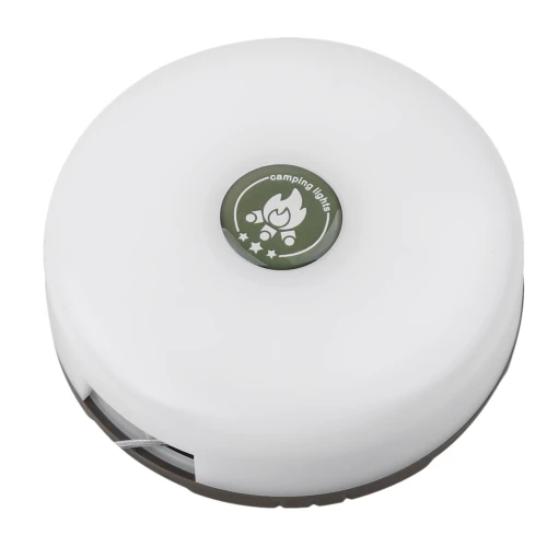 Opladelig camping LED lanterne med lyskæde - Hvid, IP64 udendørs