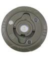 Campinglampe m. 10 meter lyskæde - genopladelig, IP64, hvid