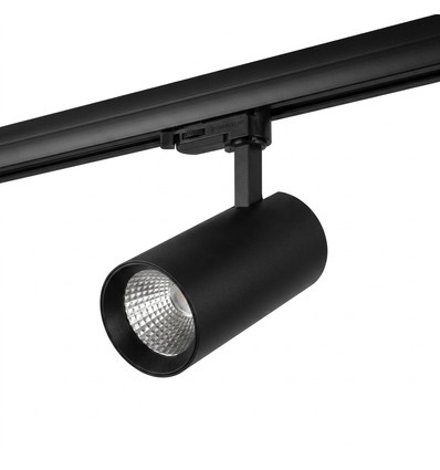 Outlet: LEDVANCE 25W 3-faset RA90 Skinnespot - 4000K, 24 graders, sort