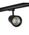 Outlet: LEDVANCE 25W 3-faset RA90 Skinnespot - 4000K, 24 graders, sort