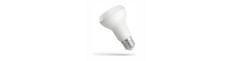E27 7W R63 LED pære - Varm hvid, reflektor pære