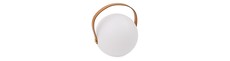 Opladelig RGB LED bordlampe - Hvid, inkl. fjernbetjening, IP54 udendørs