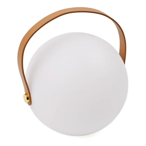 Opladelig RGB LED bordlampe - Hvid, inkl. fjernbetjening, IP54 udendørs