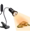 Reptil lampe UVB - 5W, klipsholder