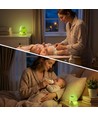 MOCHI Slange natlampe i blød silikone - genopladelig, farveskift + varm hvid