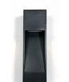 Sort havelampe - 10W, 60 cm, IP65 udendørs, inkl. lyskilde
