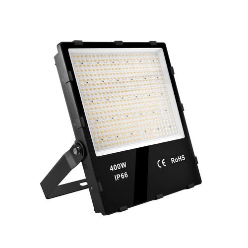 400W LED projektør - 170lm/W, P45° spredning, IP66, arbejdslampe