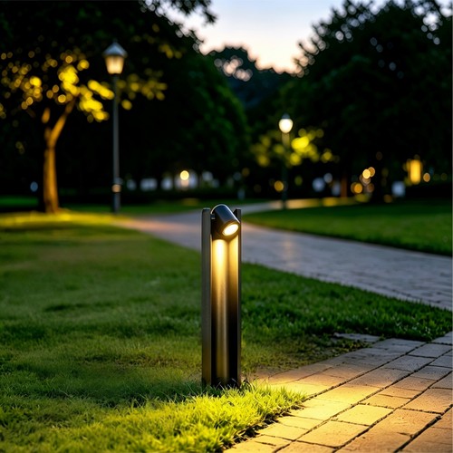 Sort justerbar havelampe - 7,5W, 40 cm, IP65 udendørs, inkl. lyskilde