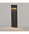 Sort havelampe - 11W, 80 cm, IP65 udendørs, inkl. lyskilde