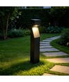 Sort Z havelampe - 10W, 80 cm, IP65 udendørs, inkl. lyskilde