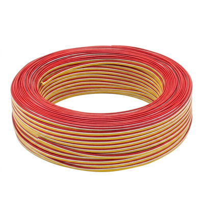 100m CCT Kabel - 3x0,35mm², 12-24V, til LED strip