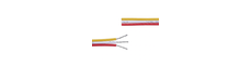 5m CCT Kabel - 3x0,35mm², 12V-24V, til LED strip