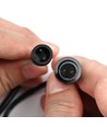 10 stk. nedgravningsspot med timer/sensor - 0,5W, rund, rustfrit stål, inkl. strømforsyning
