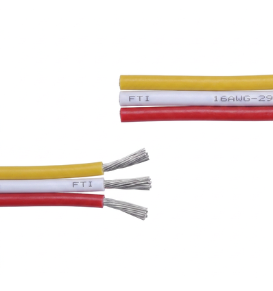 10m 1,2mm² CCT kabel - 3-ledet (16AWG), 12V-24V til LED strip