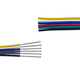 5m RGB+CCT-kabel til LED strip - 6x0,35 mm², 12/24V