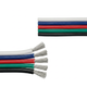 10m 1,2mm² RGBW kabel - 5-ledet (16AWG), 12V-24V til LED strip
