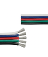 10m 1,2mm² RGBW kabel - 5-ledet (16AWG), 12V-24V til LED strip