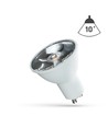 6W LED spot, 10° - Ekstra fokuseret, 230V, GU10