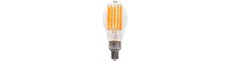 LEDlife E40 65W LED pære - 185lm/W, ED120, 120-277V, klart glas, 4000K