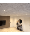 10 stk. Wifi indbygningsspot Inno88 - Inkl. Smart home GU10 pærer, sort, IP44, godkendt i isolering