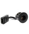 10 stk. Wifi indbygningsspot Inno88 - Inkl. Smart home GU10 pærer, sort, IP44, godkendt i isolering