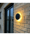 DOME væglampe 12W - CCT, IP65, sort