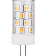 G4 3W DimToWarm LED pære, 12V - 210lm, dæmpbar, 2200K-3000K, klar glas