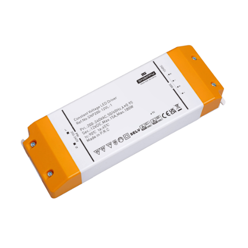 Snappy 200W / 12V DC strømforsyning - 16.6A, IP20 indendørs