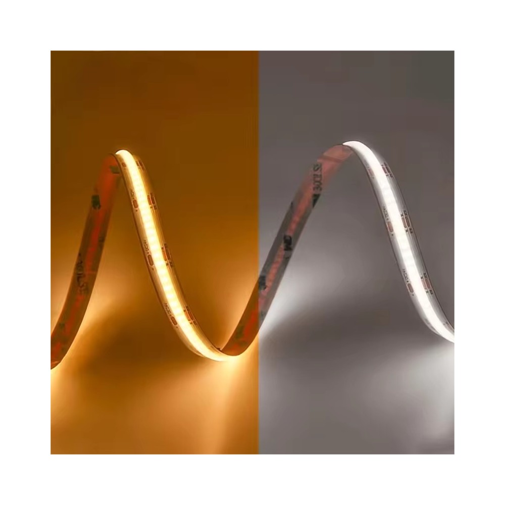 10m 10,5W/m CCT COB-LED strip RA97 - 24V DC, IP20, 576 LED pr. meter