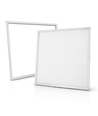 6x 60x60 Troldtekt panel + ramme med fjedre - Højde:9mm, Komplet sæt, 36W