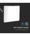 3 stk. CCT projektør sæt - 30,50,100W, 3 lyskulører, matteret front, arbejdslampe, udendørs
