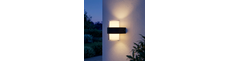 LED væglampe med op/ned lys - 9W, IP65, udendørs