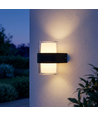 LED væglampe med op/ned lys - 9W, IP65, udendørs