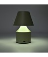 Opladelig LED bordlampe - Grøn, touch dæmpbar, 3i1, IP20 indendørs