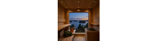 Sauna downlight sort - 24V DC, RA93, 1,1W, 3m ledning, Hul: Ø3 cm, Mål: Ø3,5 cm