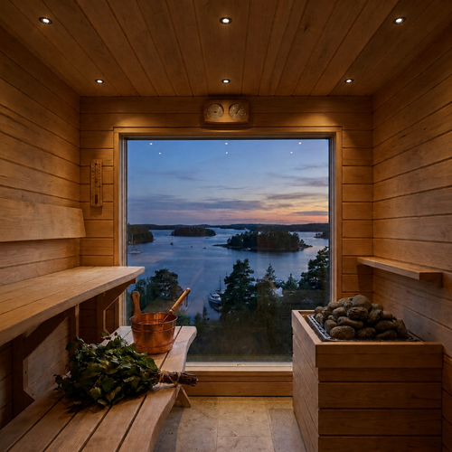 Sauna downlight sort - 24V DC, RA93, 1,1W, 3m ledning, Hul: Ø3 cm, Mål: Ø3,5 cm