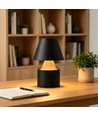 Opladelig LED bordlampe - Sort, touch dæmpbar, 3i1, IP20 indendørs