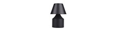 Opladelig LED bordlampe - Sort, touch dæmpbar, 3i1, IP20 indendørs