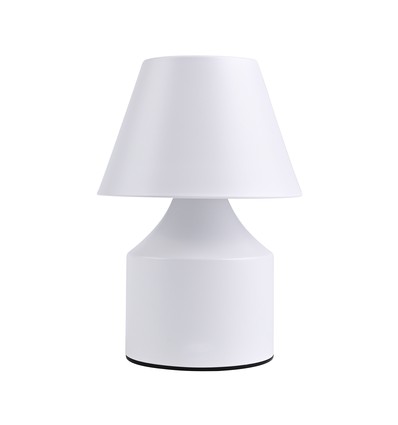 Opladelig LED bordlampe - Hvid, touch dæmpbar, 3i1, IP20 indendørs